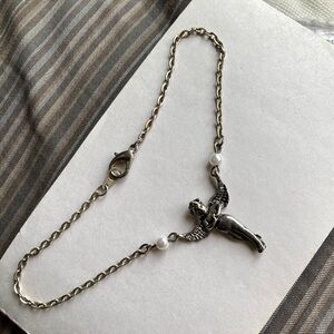 Silver Angel Charm Bracelet